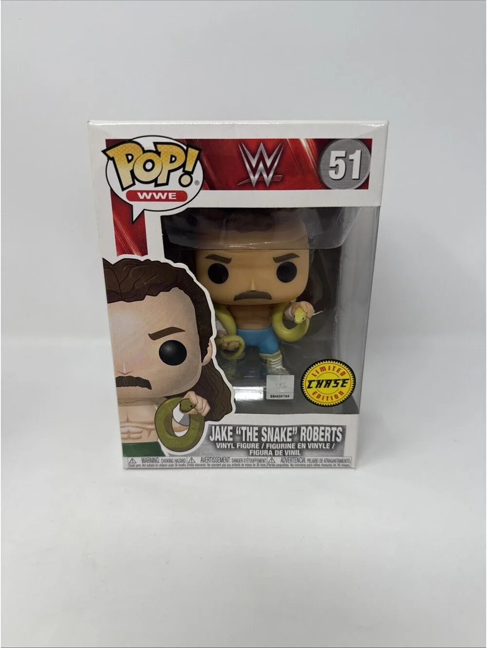 Funko Pop! Vinyl: WWE - Jake the Snake Roberts (Chase) #51
